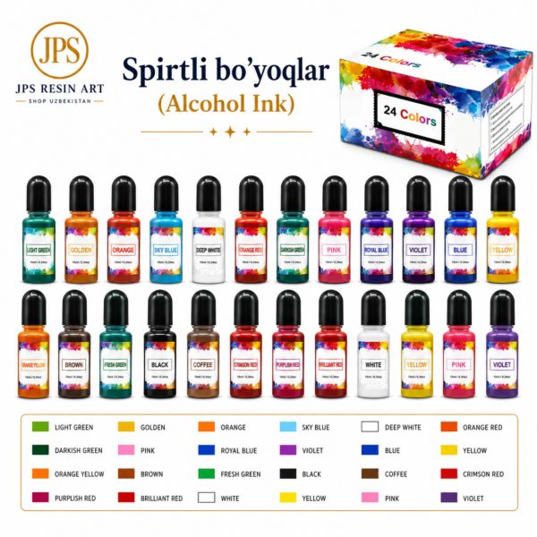 Spirtli bo'yoqlar (Alcohol Ink)